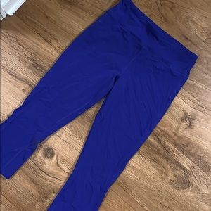 Under armour indigo crop dri fit leggings